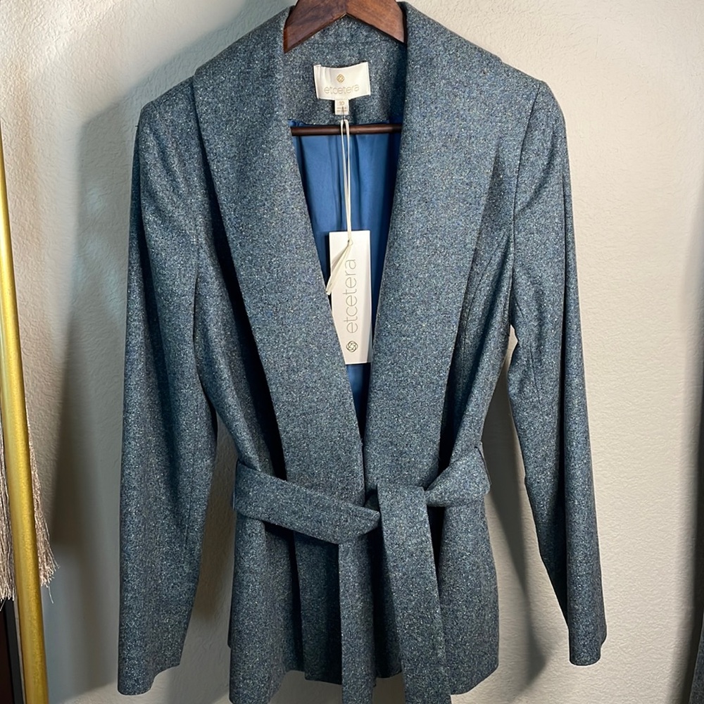 Belted Blazer